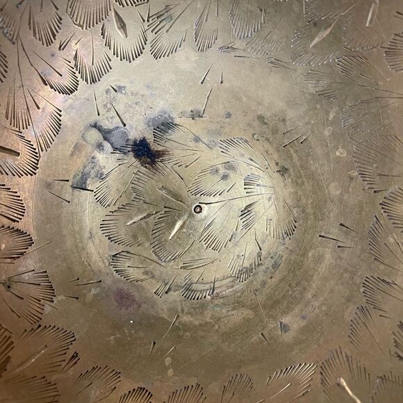 VTG Brass Footed Bowl - Picture 5 of 7